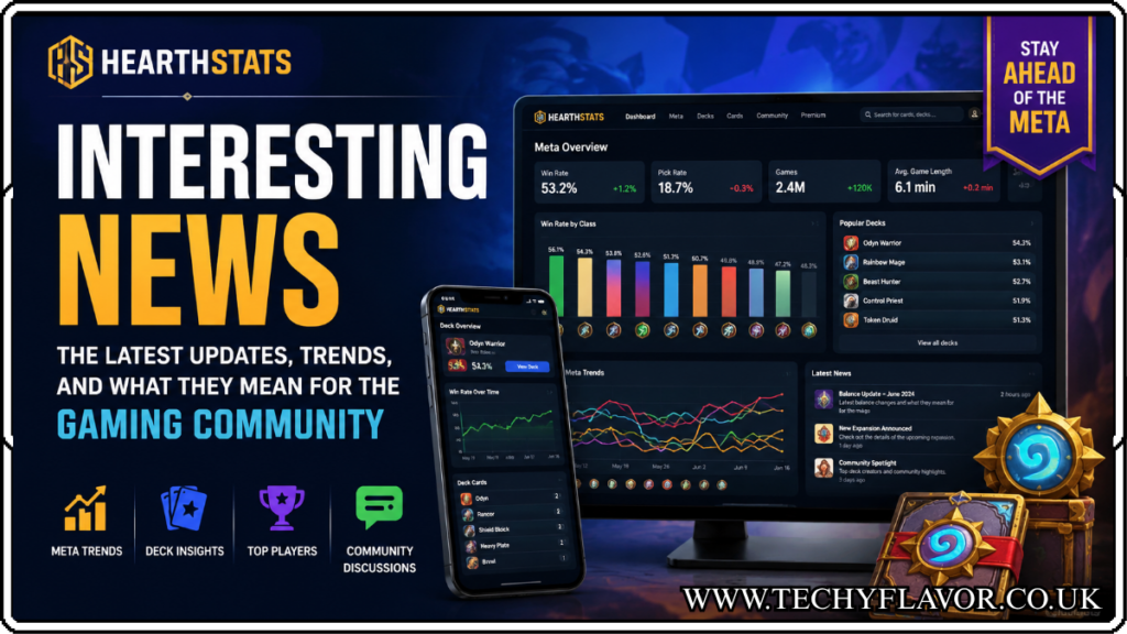 Hearthstats Interesting News
