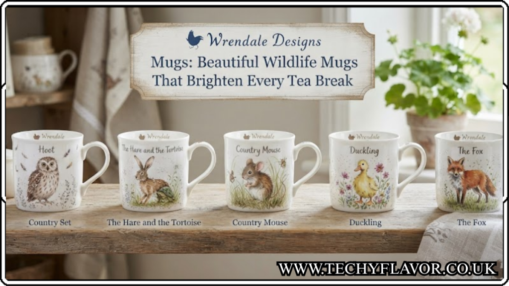wrendale designs mugs