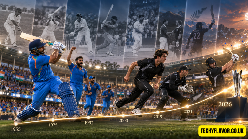 india national cricket team vs new zealand national cricket team timeline